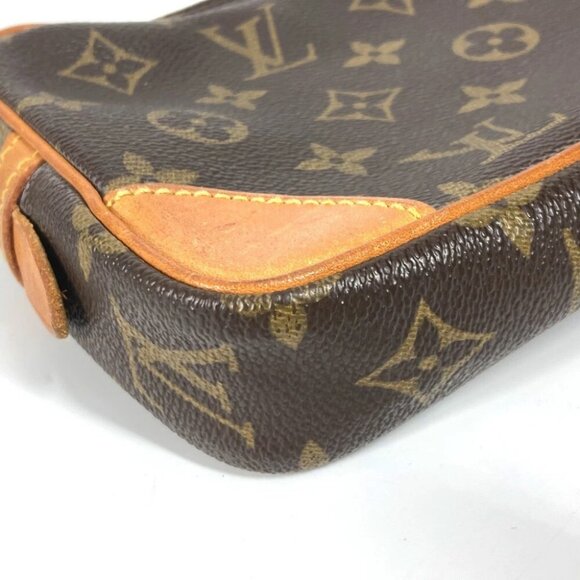 LOUIS VUITTON M51827 Monogram Marly DragonnesPM Pouch Bag Clutch Bag with Strap - Picture 8 of 15